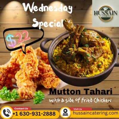 Wednesday Special Deals Hussain Catering 202118