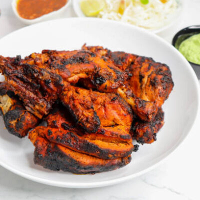 Tandoori Tikka Leg Quarters (3 Pcs)