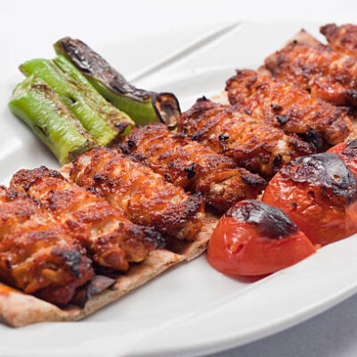 Reshmi Chicken Seekh Kabob