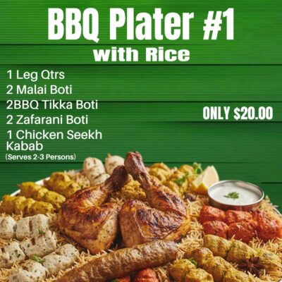 Kabab Platter Small Updated