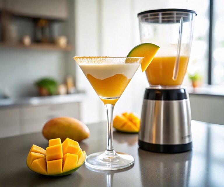 How to Make a Mango Lassi Martini at Home