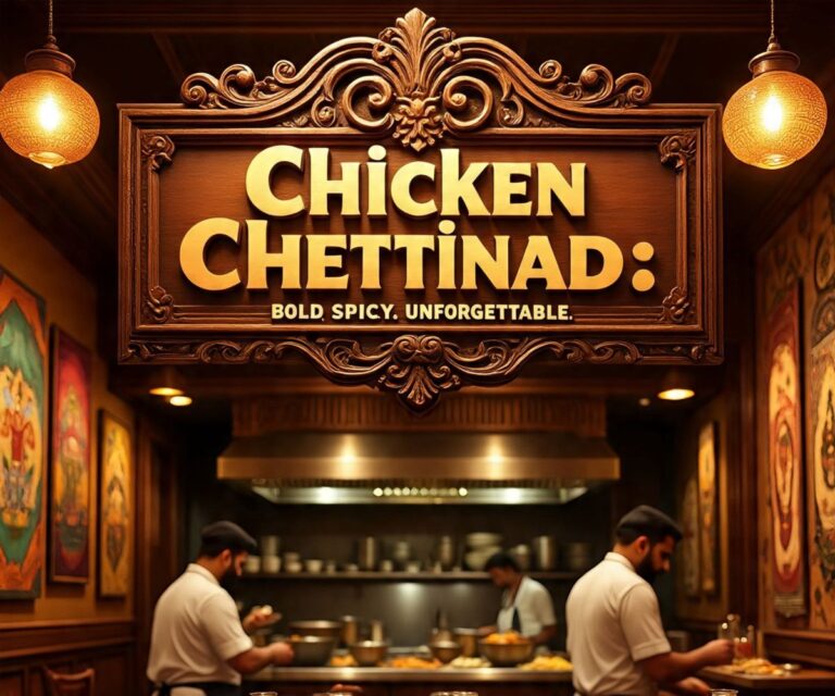 Chicken Chettinad: Bold. Spicy. Unforgettable