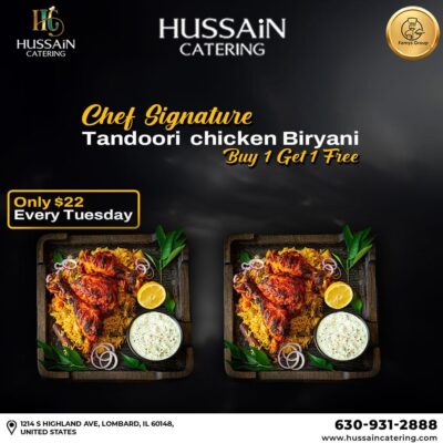 Tandoori Chicken Biryani B1G1