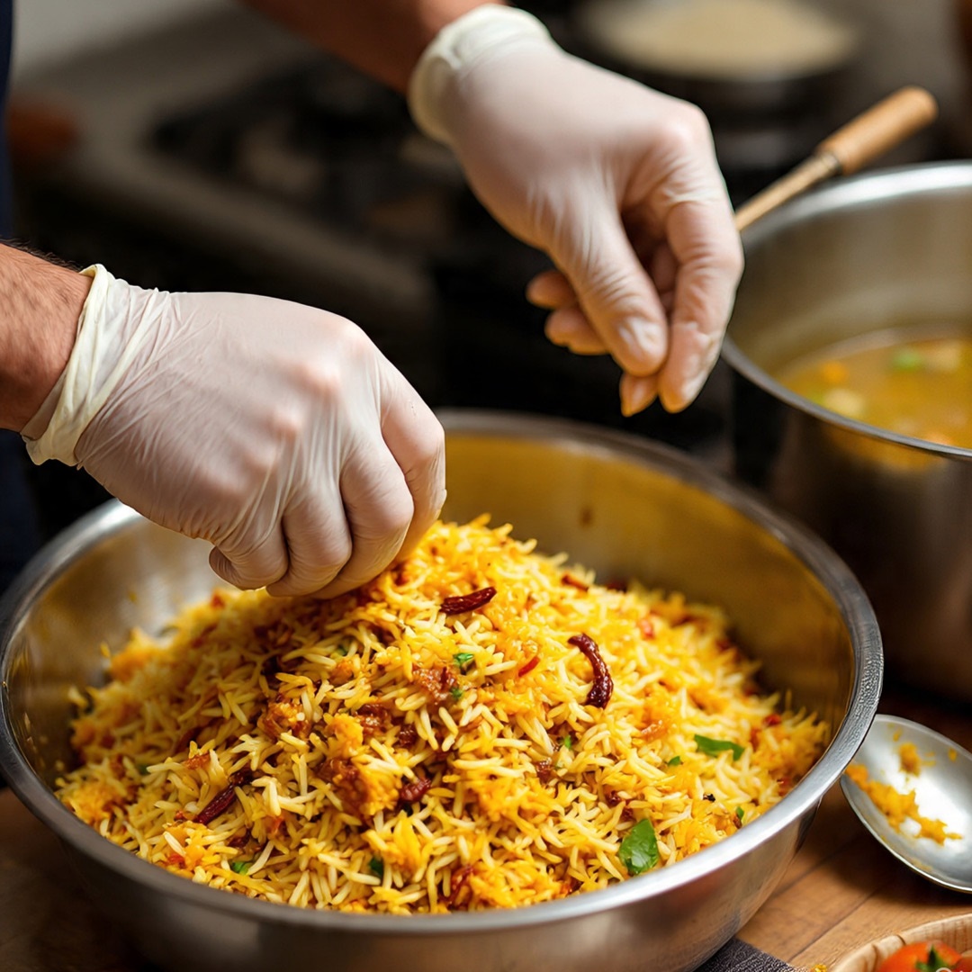How to Make Hyderabadi Bagara Rice at Home - Hussain Catering