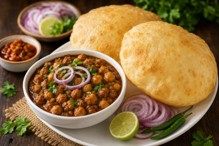 How to Make Chole Bhature
