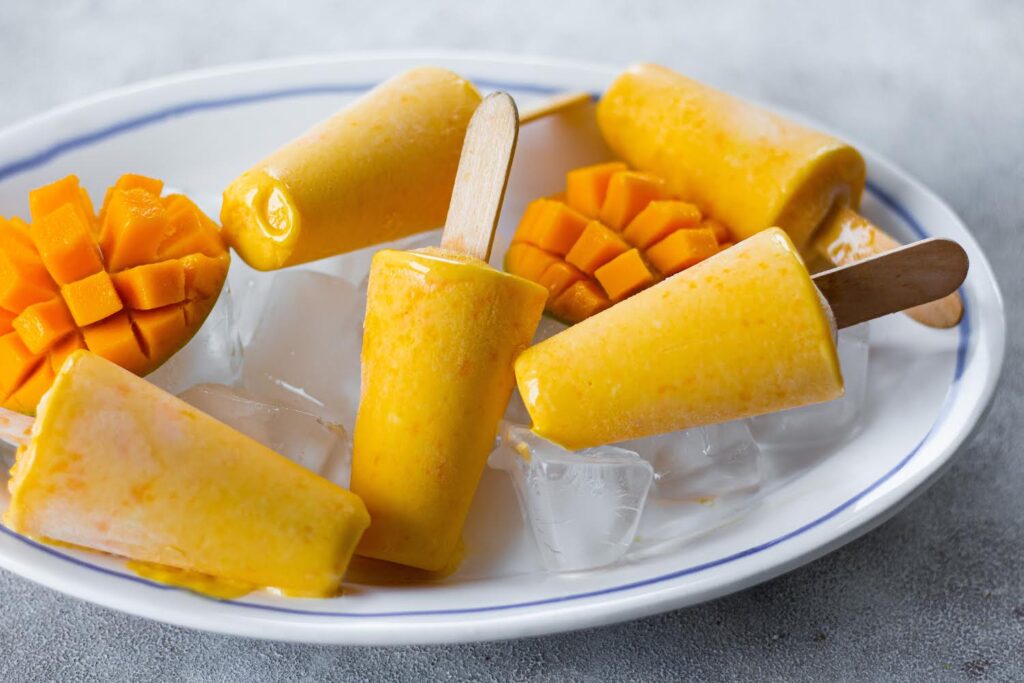Mango Kulfi Pop