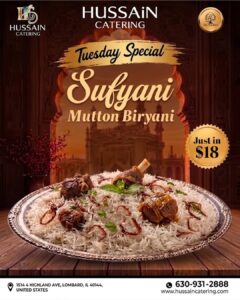 Sufyani Mutton Biryani-Tuesday Special